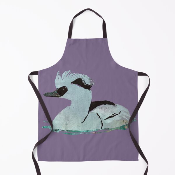 Item preview, Smew Duck Swimming Along the Lake designed and sold by ginaisarty.