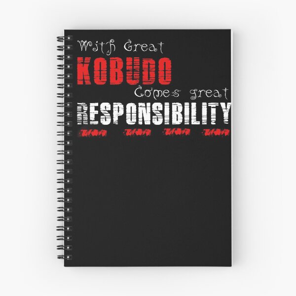 Item preview, With great Kobudo comes great responsibility designed and sold by MartialArtsNerd.