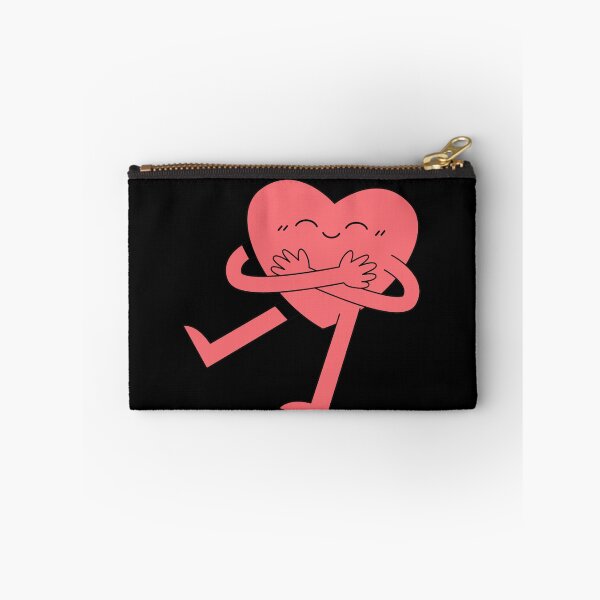 Item preview, Super Cute Pink Heart Hugging designed and sold by Perryfranken.