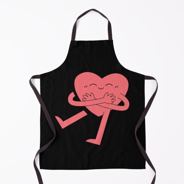 Item preview, Super Cute Pink Heart Hugging designed and sold by Perryfranken.