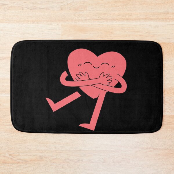 Item preview, Super Cute Pink Heart Hugging designed and sold by Perryfranken.