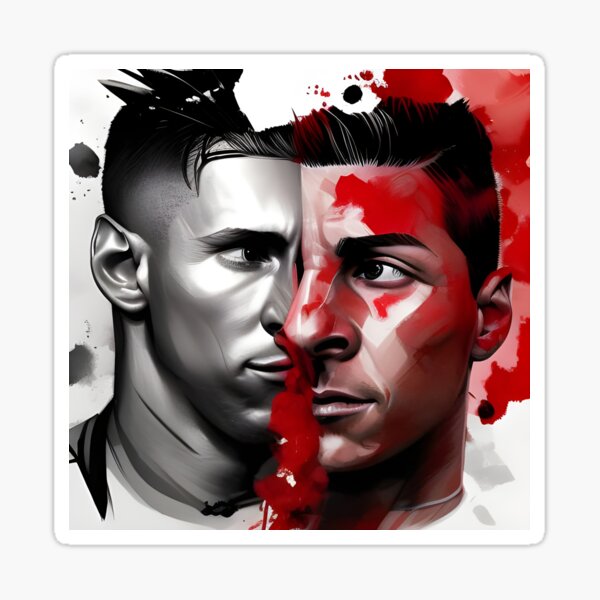 Cristiano Ronaldo Messi Sticker by LazioPress.it for iOS & Android