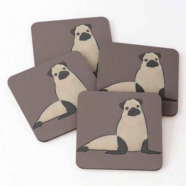 Item preview, Sea Lion Pug designed and sold by keejus.