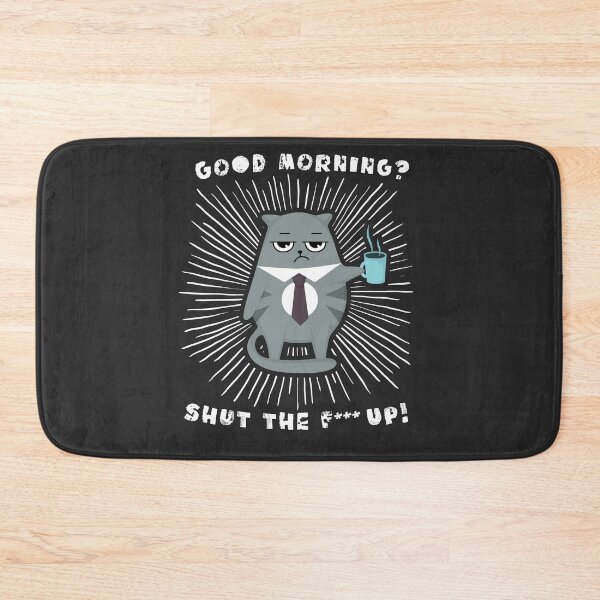 Item preview, Good morning - funny saying for morning grouches sleep shirt designed and sold by pxdsgn.