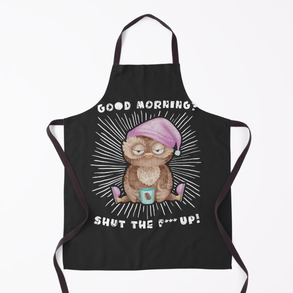 Item preview, Good morning - funny saying for morning grouches sleep shirt designed and sold by pxdsgn.