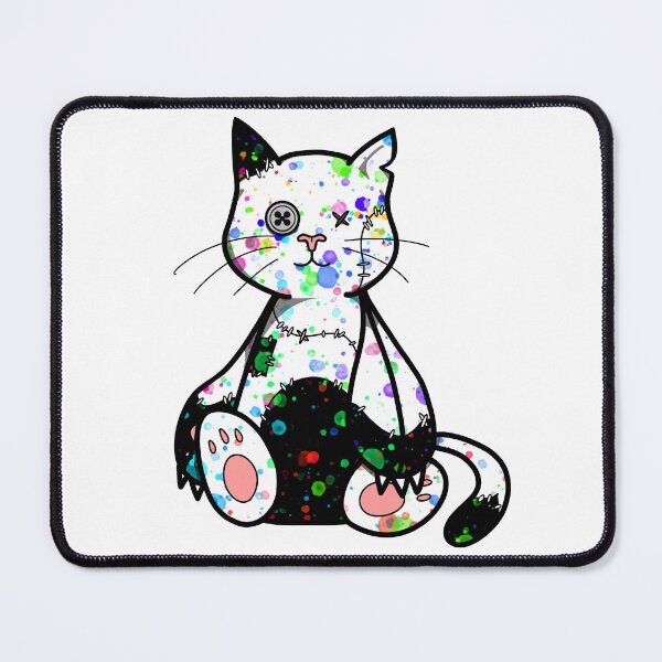 Item preview, Voodoo Kitty - Painted Stitches designed and sold by FinapplePudding.