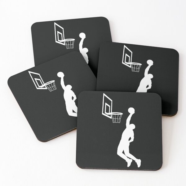 Item preview, Basketball player dunkt  into the basket designed and sold by Wylkerd.