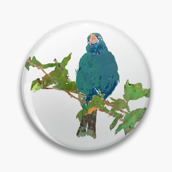 Item preview, Early Morning Singing Indigo Bunting Bird  designed and sold by ginaisarty.