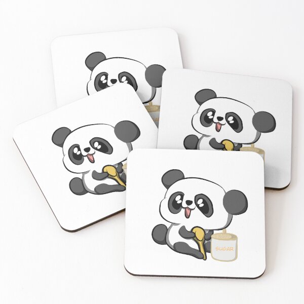 Item preview, Panda With A Sugar Jar designed and sold by DreamFruit11.