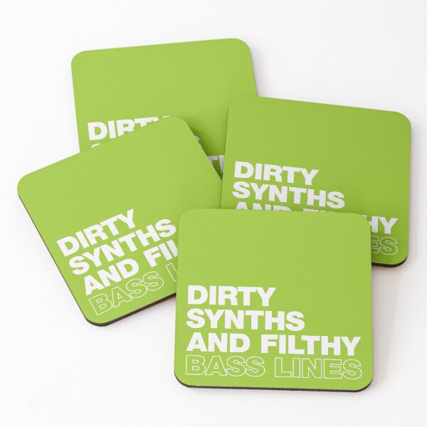 Item preview, Dirty Synths And Filthy Bass Lines designed and sold by Pepe Silva.
