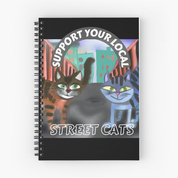 Item preview, Feline Friends - Street Cats designed and sold by Zirrko.