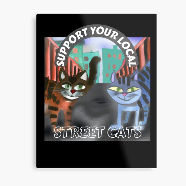 Item preview, Feline Friends - Street Cats designed and sold by Zirrko.