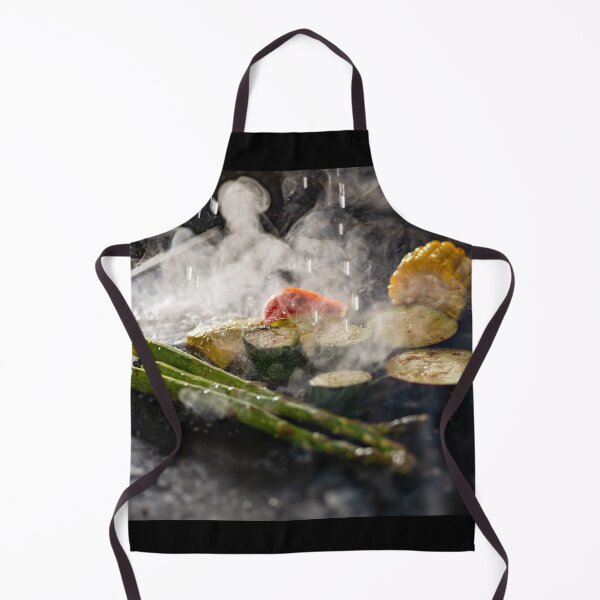 Item preview, Asparagus, courgettes, paprika and corn cooked on a hot griddle designed and sold by AlbertMi.