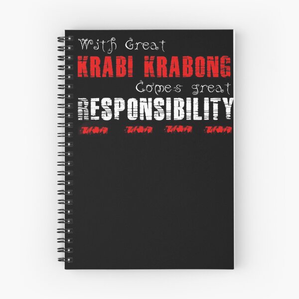 Artikelvorschau, Mit großartigem Krabi kommt Krabong große Verantwortung entworfen und verkauft von MartialArtsNerd.