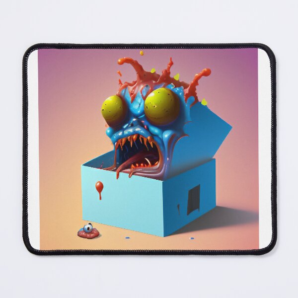 Item preview, The Slimey Blue Box in a Blue Box designed and sold by CreepyDesigns.