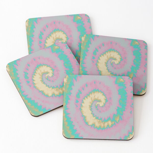 Item preview, Colorful Swirl in Turquoise & Pink Color Shade Pattern 87 designed and sold by Manal-Patterns.