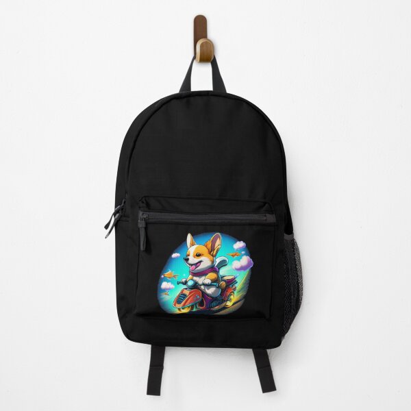 Item preview, Happy Corgi Dog Biker Moped Club designed and sold by TheWildFlix.