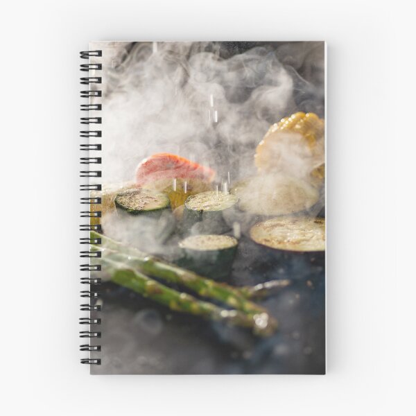 Item preview, Asparagus, courgettes, paprika and corn cooked on a hot griddle designed and sold by AlbertMi.
