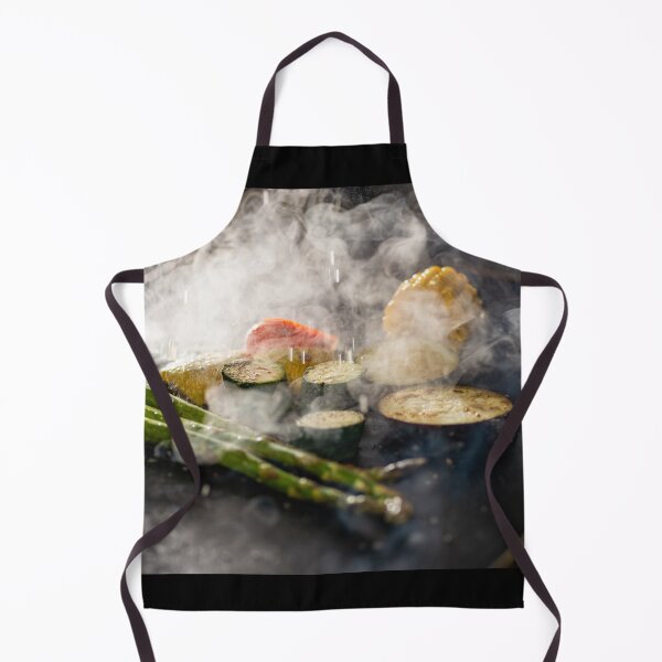 Item preview, Asparagus, courgettes, paprika and corn cooked on a hot griddle designed and sold by AlbertMi.