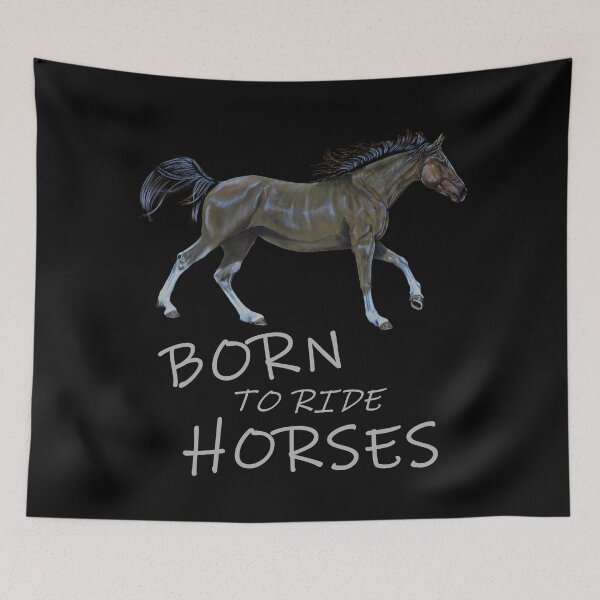 Item preview, Born to ride horses designed and sold by silence28.