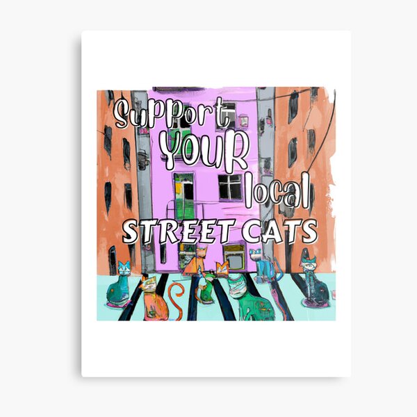 Item preview, Street Cats - Feline Harmony designed and sold by Zirrko.