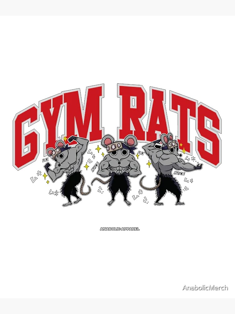 Gym Rats, Gymrats Sticker for Sale by Naked-Alien