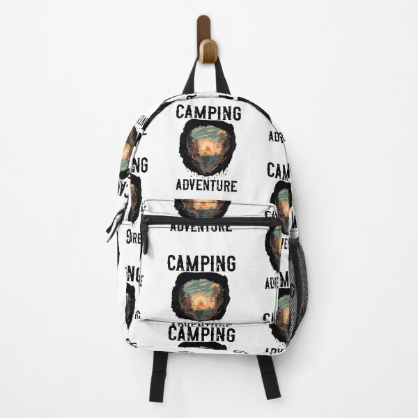 Item preview, Bohemian style camping adventure, cute camping sunset  designed and sold by HomeCoquette.