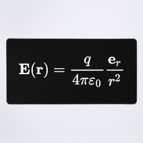Item preview, Electric field from an electric charge, electromagnetism and physics designed and sold by NoetherSym.