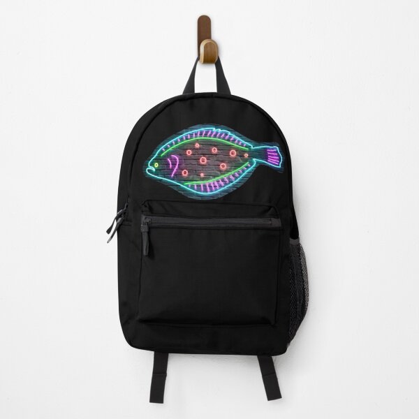 Item preview, Summer Flounder (Fluke) Neon Design Print designed and sold by designsasstultd.