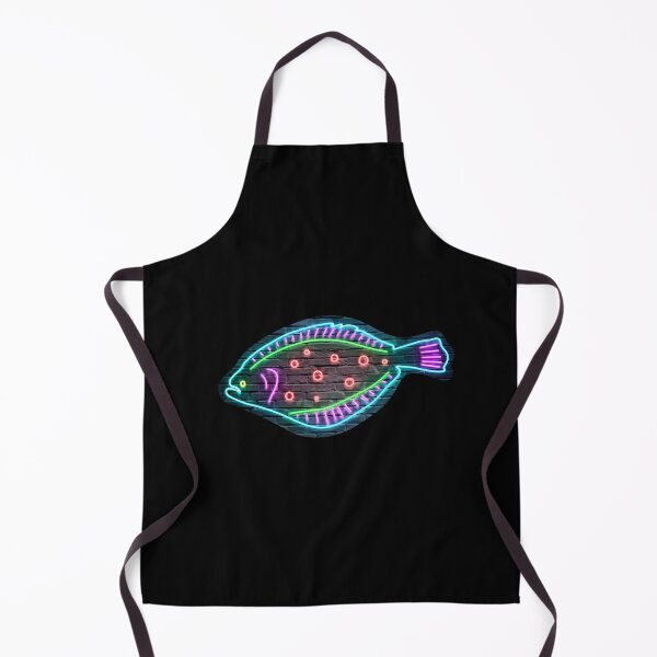 Item preview,  Summer Flounder (Fluke) Neon Design Print  designed and sold by designsasstultd.