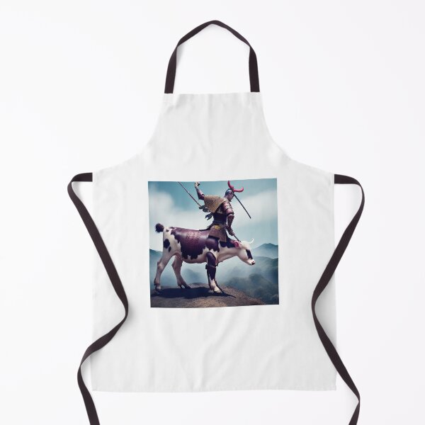 Item preview, The Japanese Zodiac Cow Samurai designed and sold by CreepyDesigns.