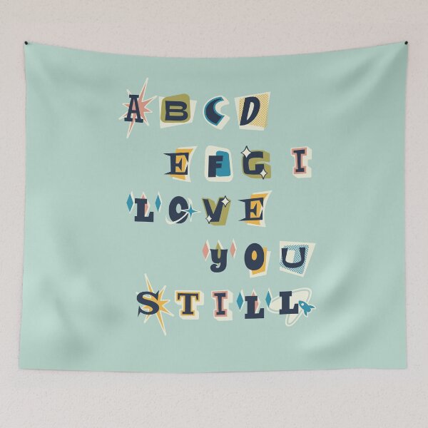 Item preview, Alphabet ABC I Love You Valentines Day designed and sold by brytfanna.