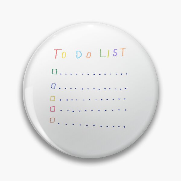 Item preview, To do list Memo Colorful Hand lettering Reminder Planner Doodle Art Things to do  designed and sold by DotLinePlane.