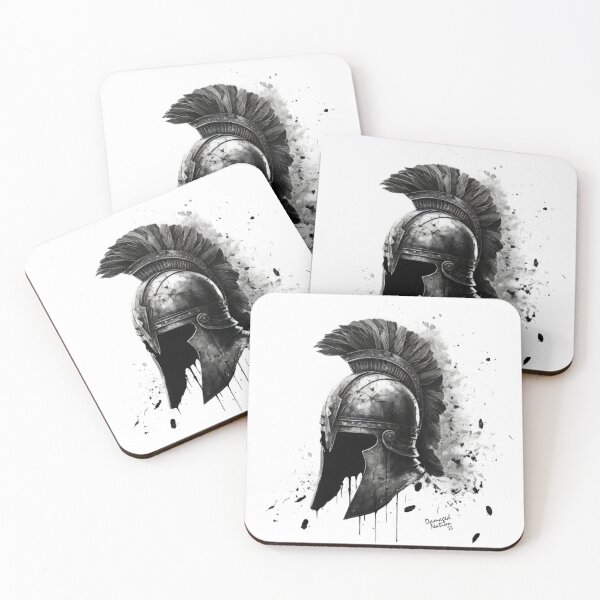 Item preview, Spartan Gladiator Helmet designed and sold by DamagedNation.