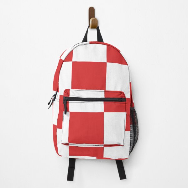 Artikelvorschau, Checkerboard Pattern Red and White entworfen und verkauft von tonymagnerart.