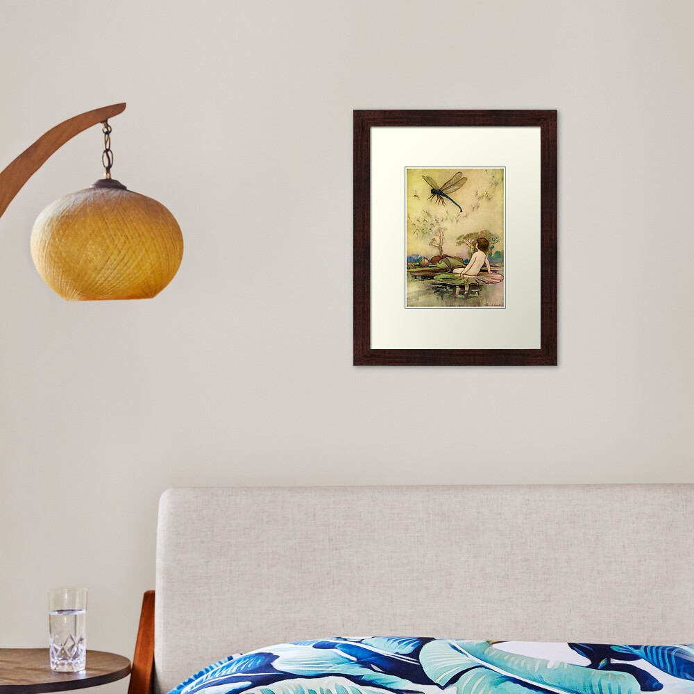 Item preview, Framed Art Print designed and sold by Glimmersmith.