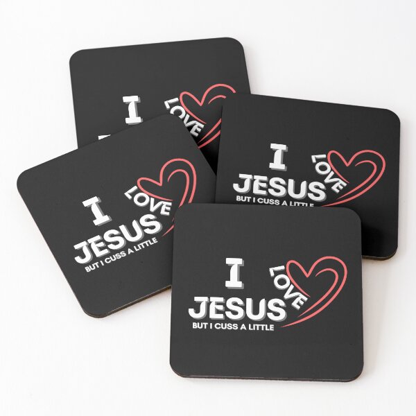 Item preview, I Love Jesus But I Cuss A Little designed and sold by NikkosDesigns.