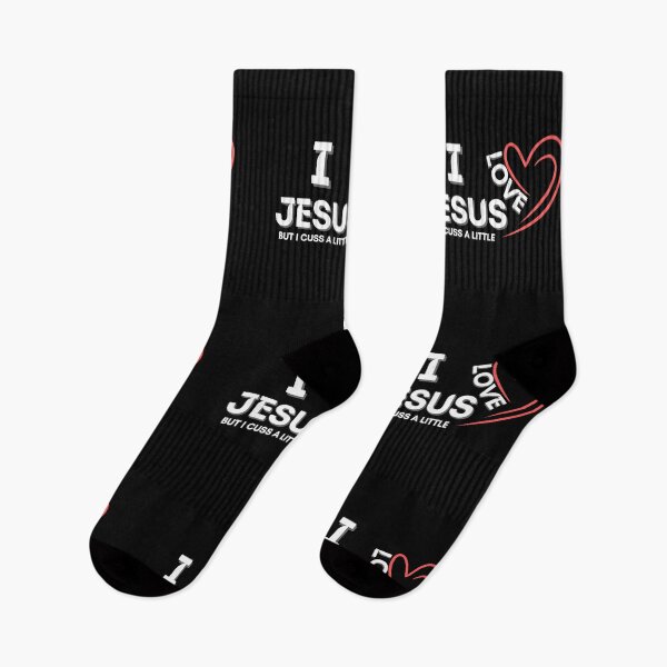 Item preview, I Love Jesus But I Cuss A Little designed and sold by NikkosDesigns.