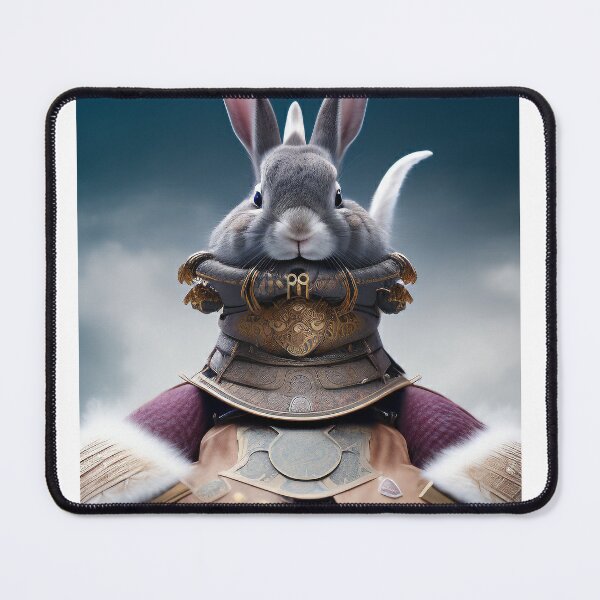 Item preview, The Japanese Zodiac Rabbit Samurai designed and sold by CreepyDesigns.