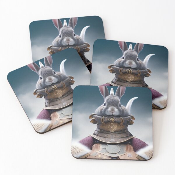 Item preview, The Japanese Zodiac Rabbit Samurai designed and sold by CreepyDesigns.