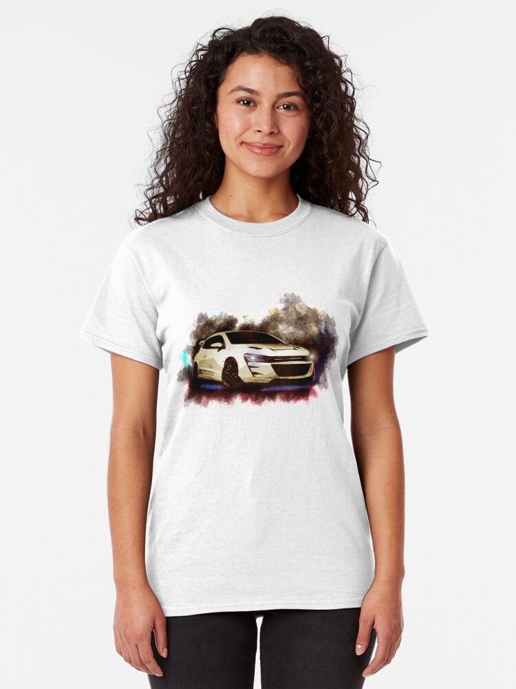 Alternate view of Exhood Tuning Car at Night 2 Classic T-Shirt