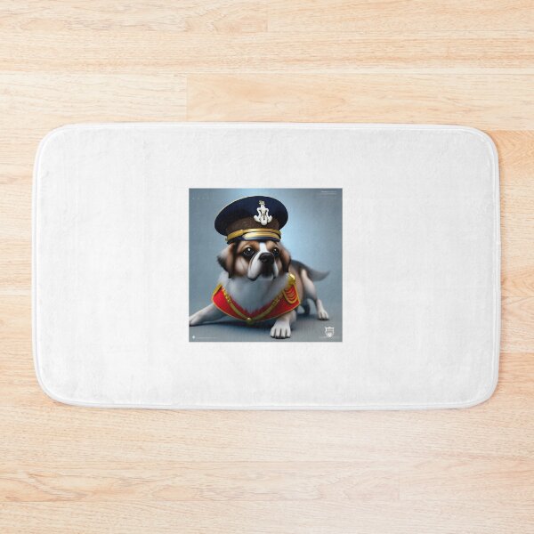 Item preview, The Doggy Dog Naval Officer designed and sold by CreepyDesigns.
