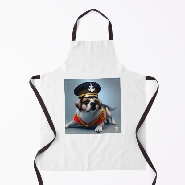 Item preview, The Doggy Dog Naval Officer designed and sold by CreepyDesigns.