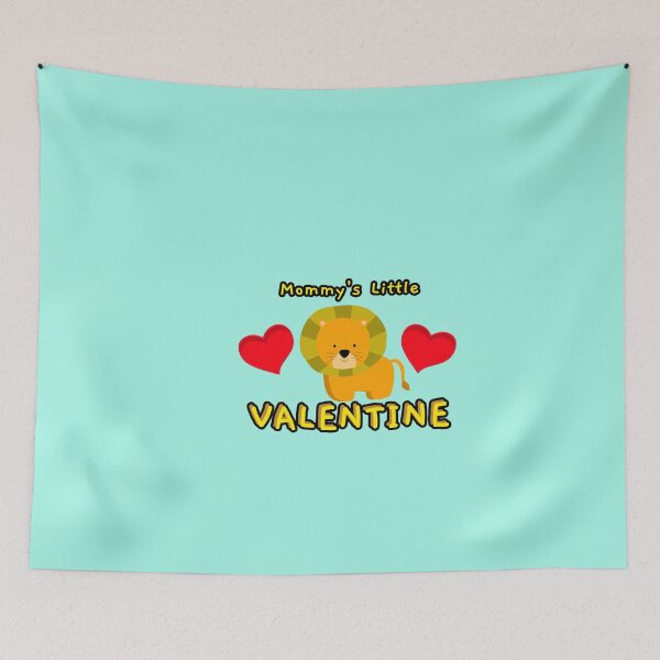 Item preview, Adorable Baby Lion Mommy's Little Valentine Design designed and sold by InspiredForever.