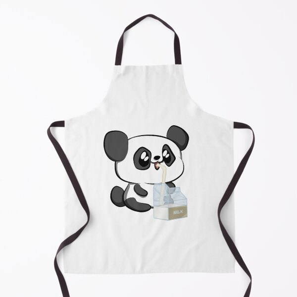 Item preview, Panda Holding Milk Carton designed and sold by DreamFruit11.