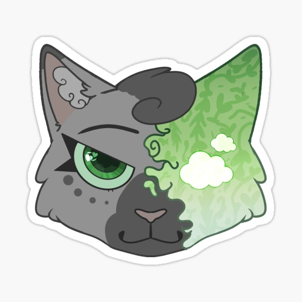 Splashtail Head Sticker for Sale by apple-glass