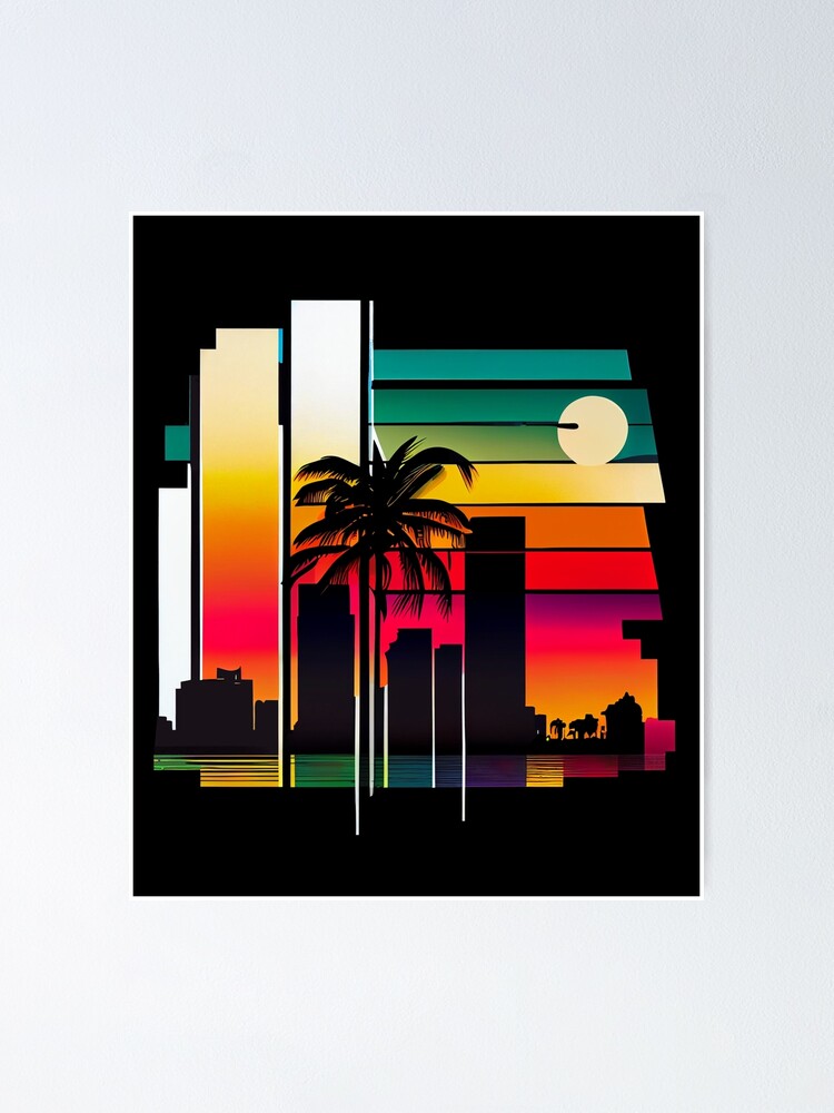 Miami City Poster