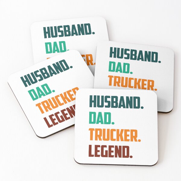 Item preview, Husband Dad Trucker Legend designed and sold by HelicalCreative.