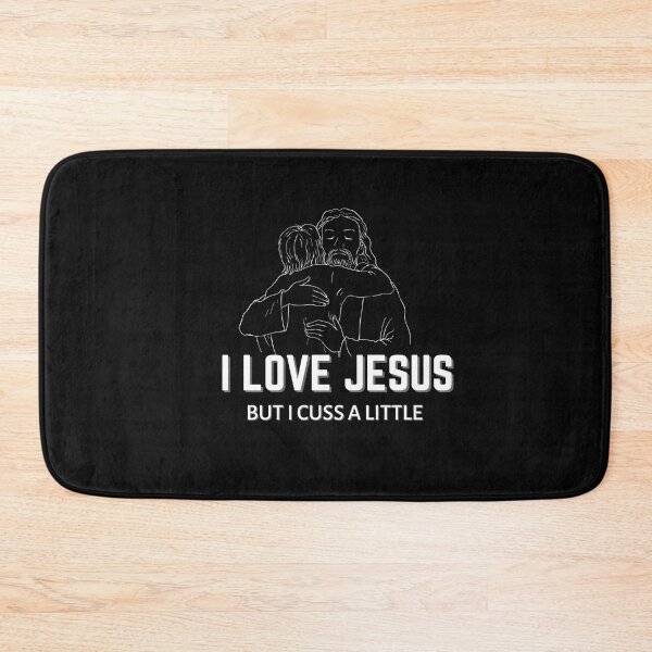 Item preview, Copy of I Love Jesus But I Cuss A Little designed and sold by NikkosDesigns.