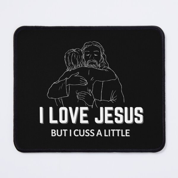 Item preview, Copy of I Love Jesus But I Cuss A Little designed and sold by NikkosDesigns.